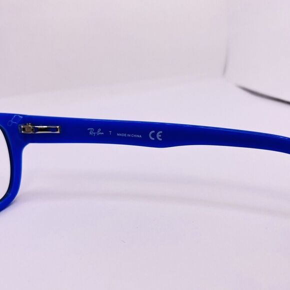Ray-Ban Authentic Eyeglasses RB 5268 5179 52 [] 17 135 MM Black Blue - Picture 4 of 8